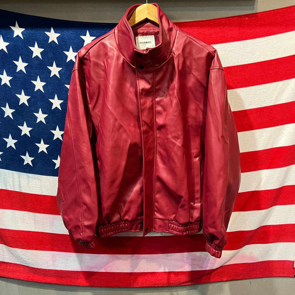 QT8 가먼츠 레더 자켓 상품이미지1