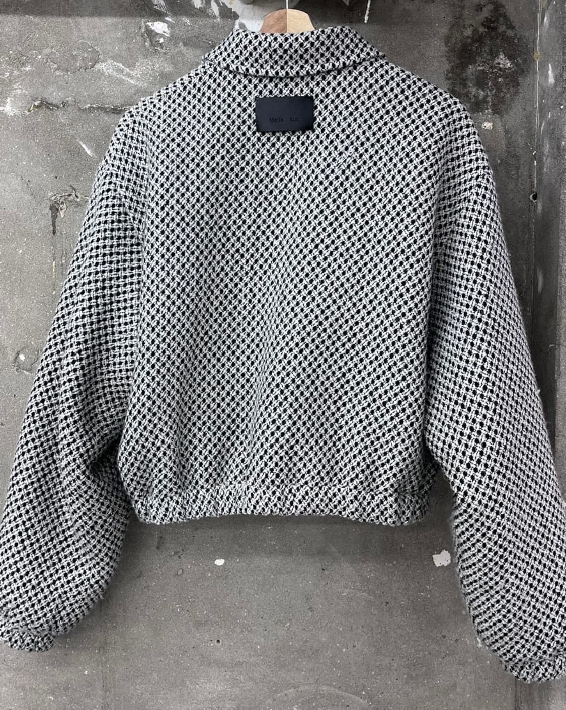 마뗑킴 트위드 숏점퍼 상품이미지5