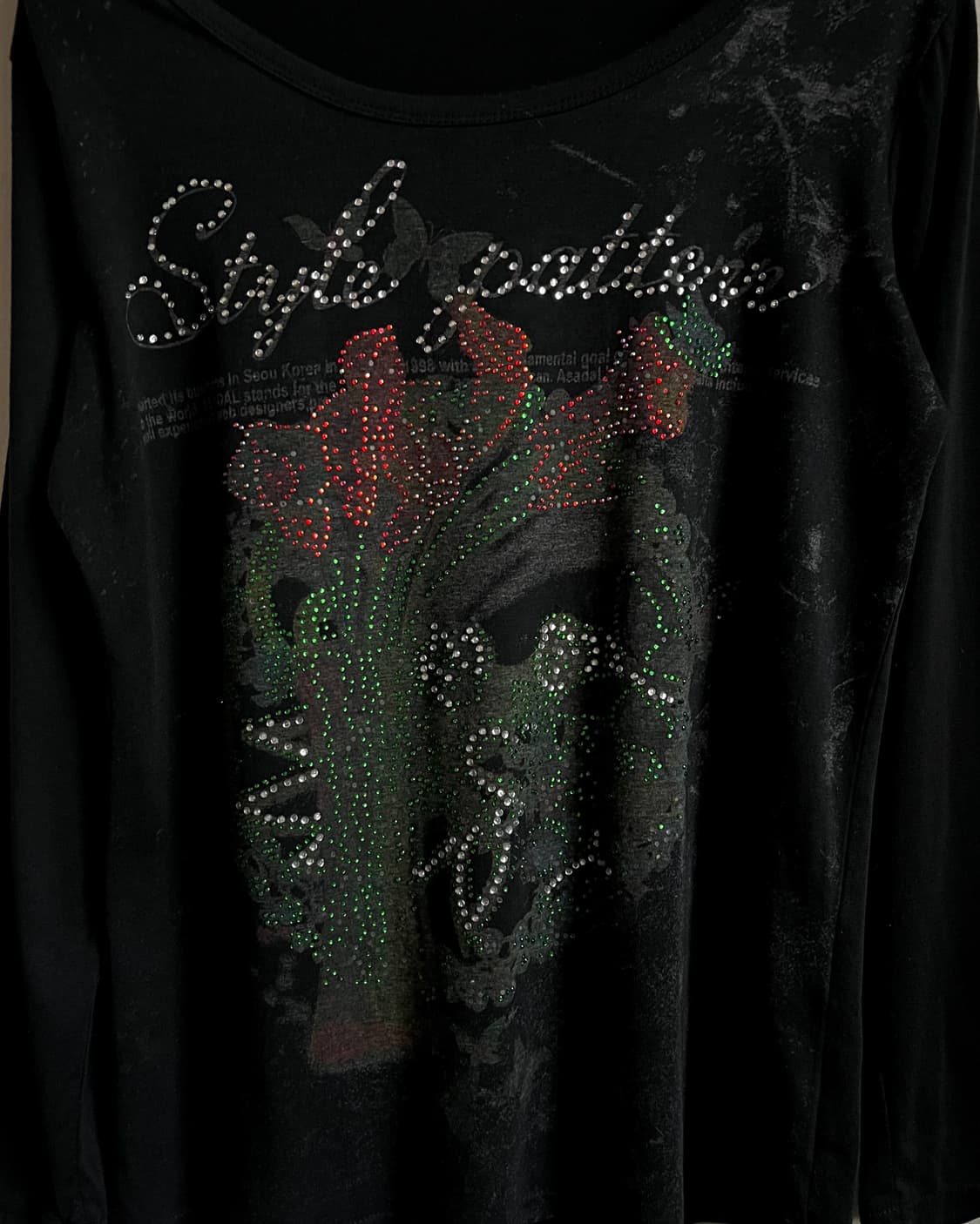 80-90s Rose on the field's Long-Sleeve 상품이미지6