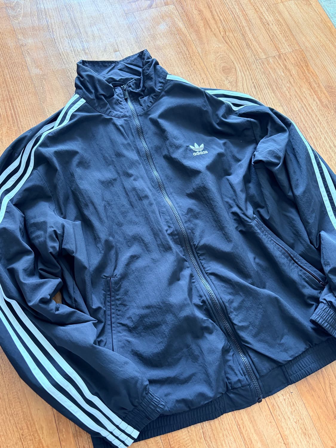 아이다스 파이어버드 바람막이 트랙탑 블랙 상품이미지1