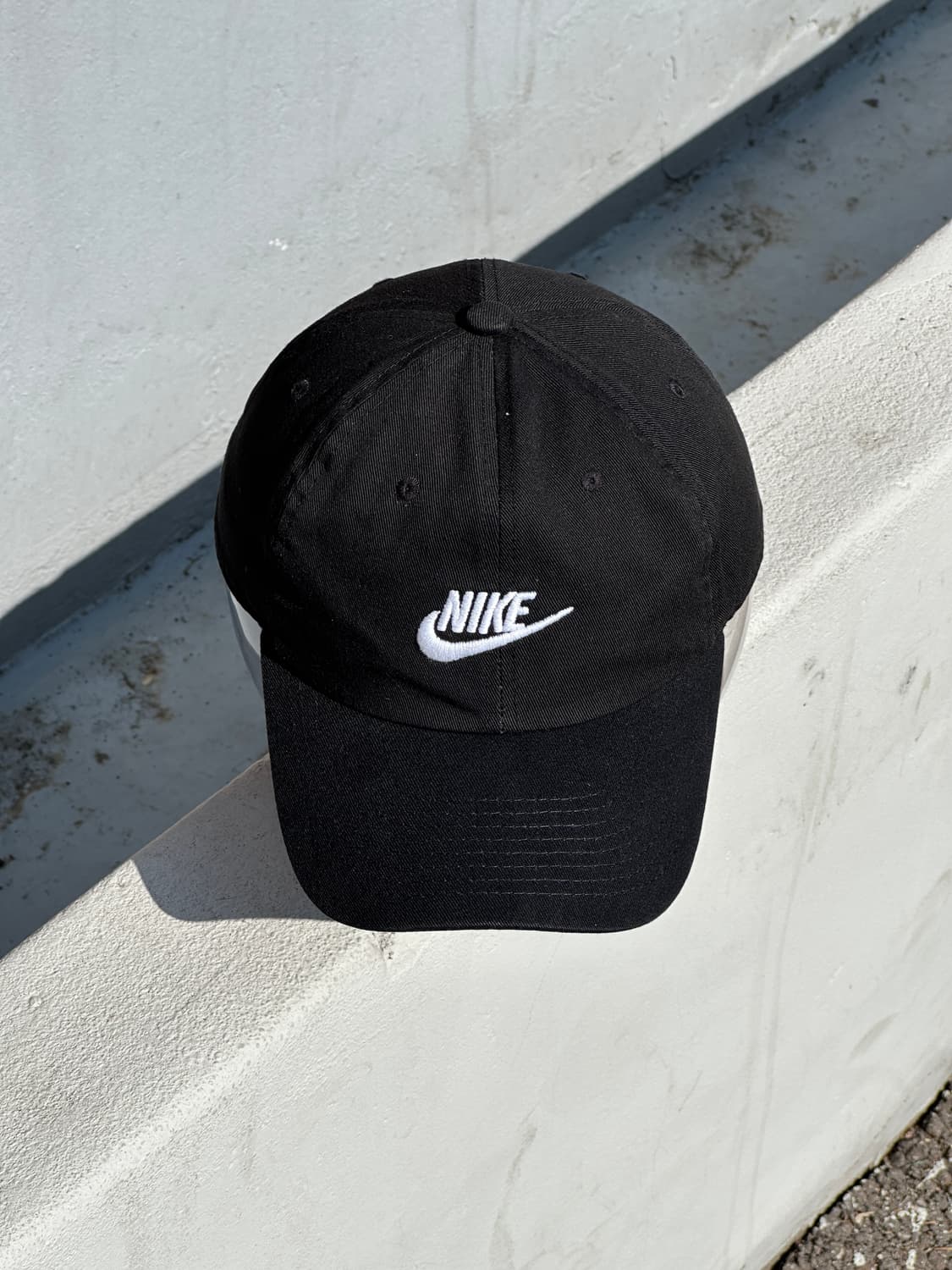 [F] 나이키 로고 퓨추라 블랙 볼캡 모자 상품이미지1