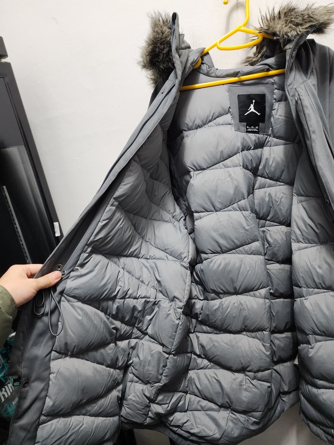 조던 스틸로고 덕다운 후드퍼 패딩  상품이미지6