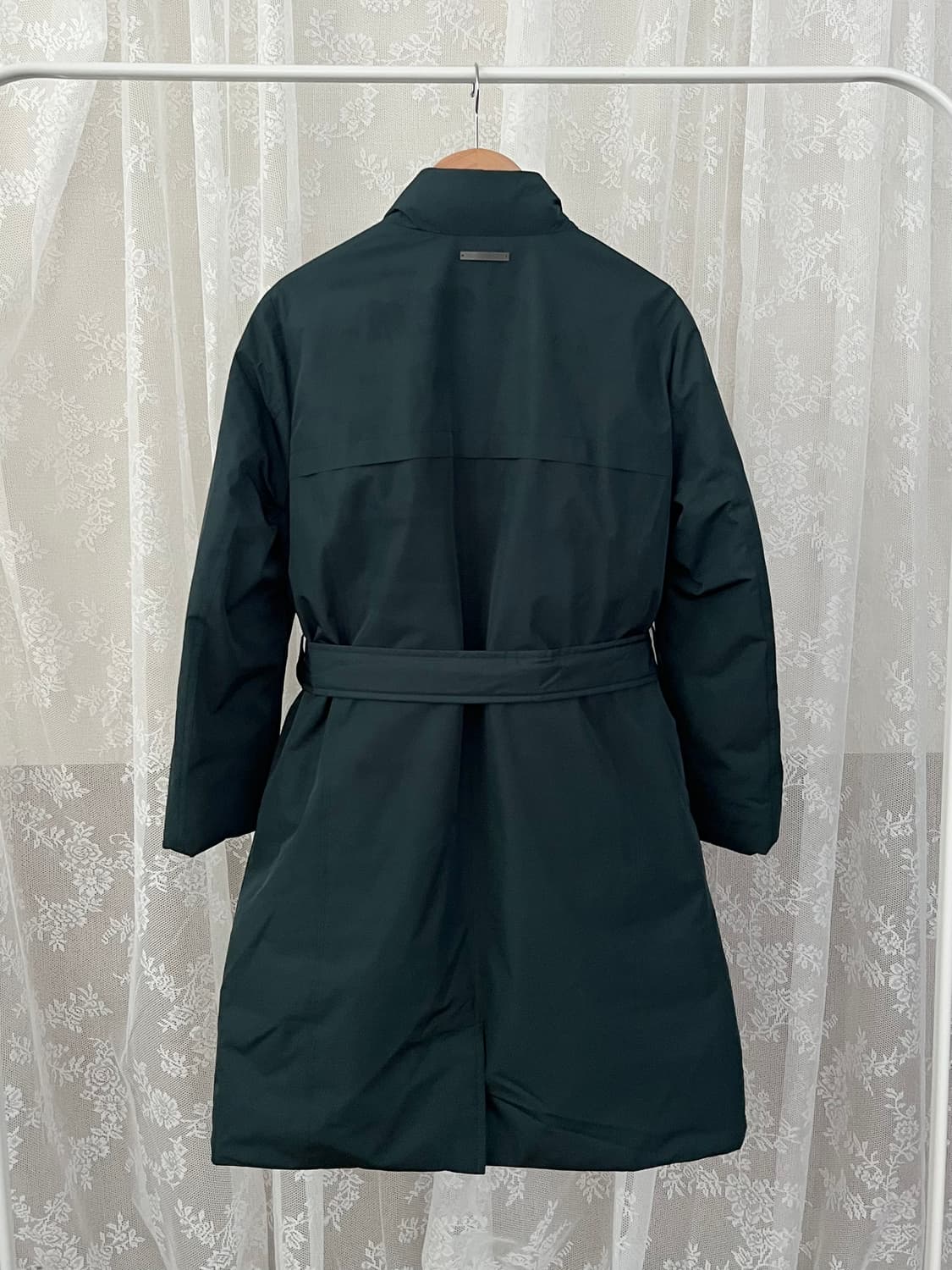 95) 헨리코튼 골프 구스다운 패딩 코트 그린 상품이미지2