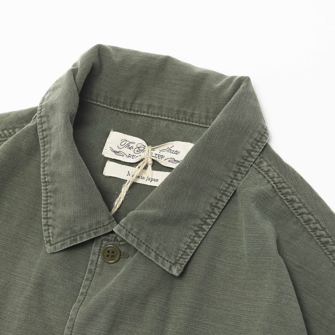 레미릴리프 와이드 밀리터리 셔츠  상품이미지3