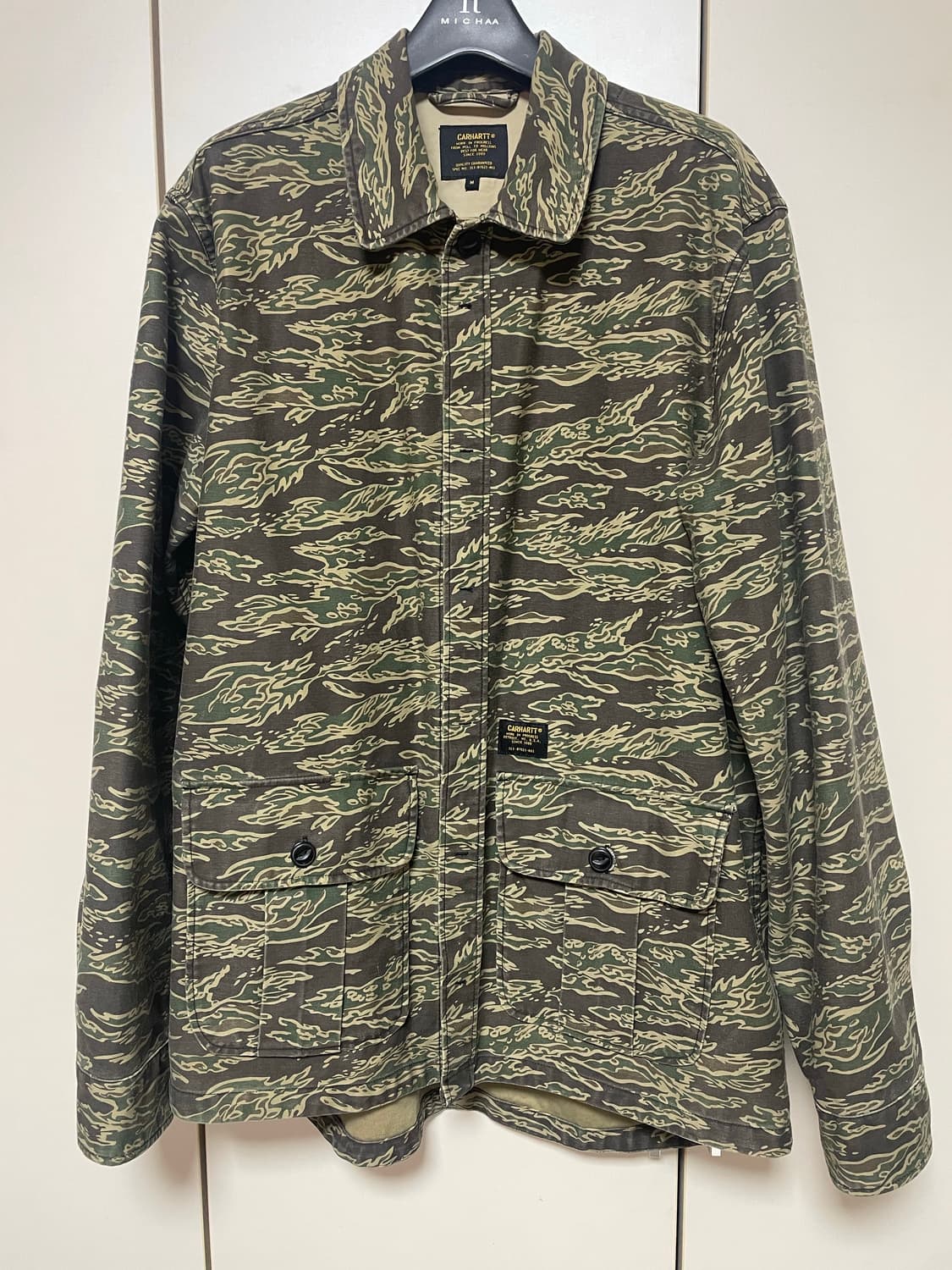 칼하트 wip camo 자켓 M 상품이미지1