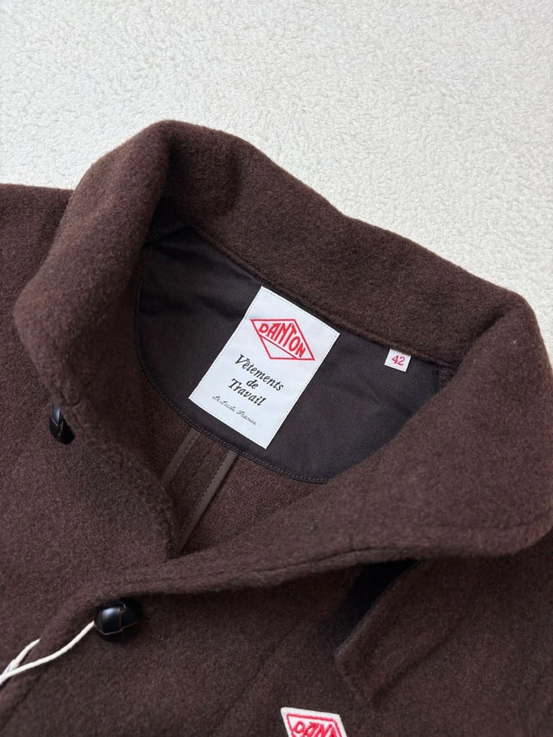 단톤 Danton 울 파일 라운드 칼라 자켓 PN6426 상품이미지4