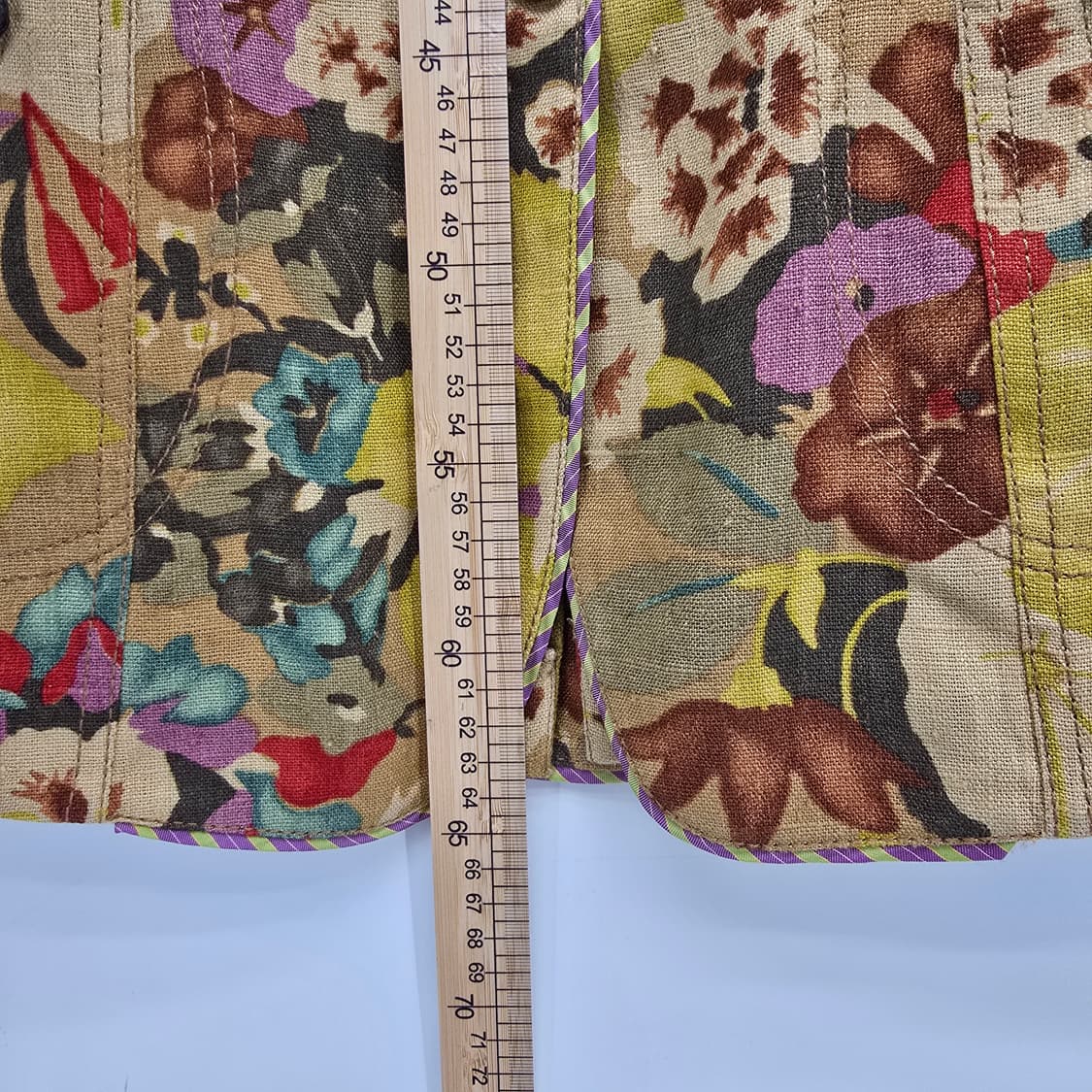 ETRO Milano 플로럴 린넨 자켓 (Made in Italy) 상품이미지6