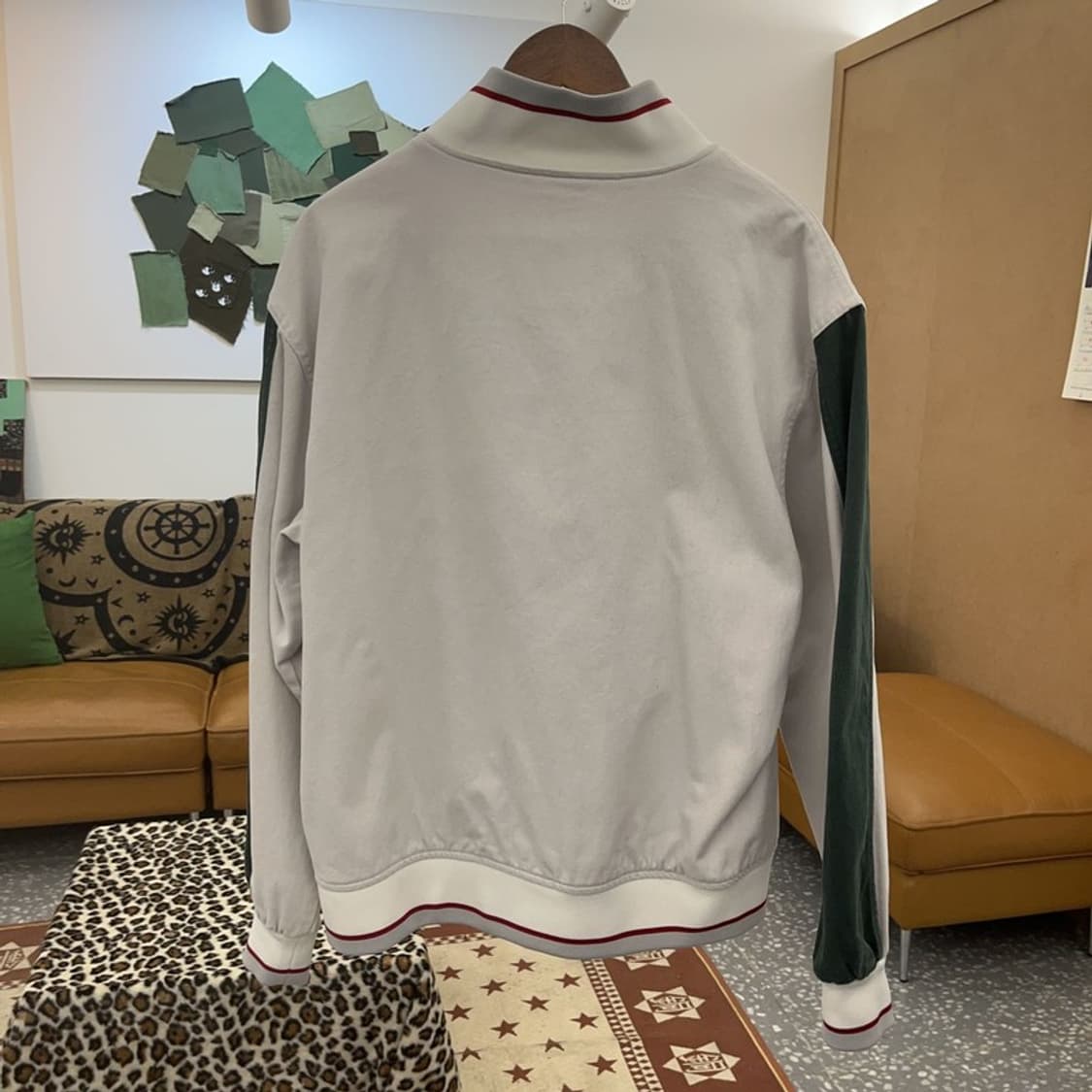 메인부스 레트로 00's 빈티지 배색 바시티 자켓 105 C09381 상품이미지4