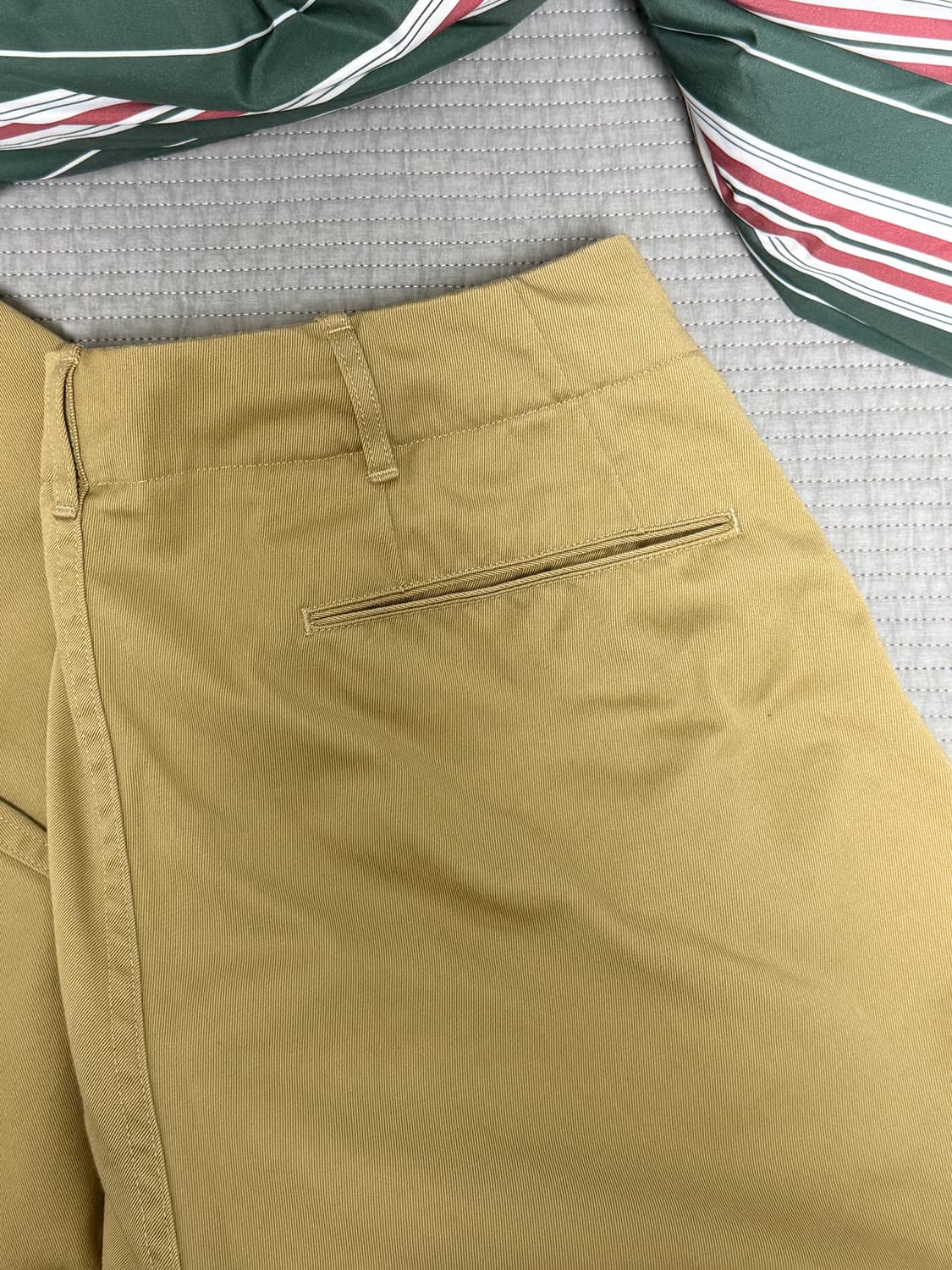 (34) 나나미카 와이드 치노 팬츠 카키 상품이미지2