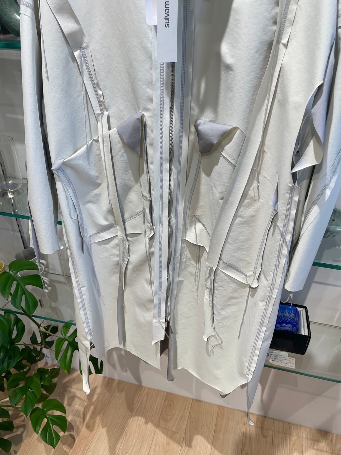 설밤 cutting hooded coat 상품이미지5