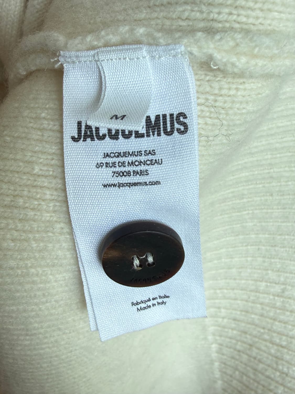 [M] JACQUEMUS Pallone Cardigan 상품이미지5