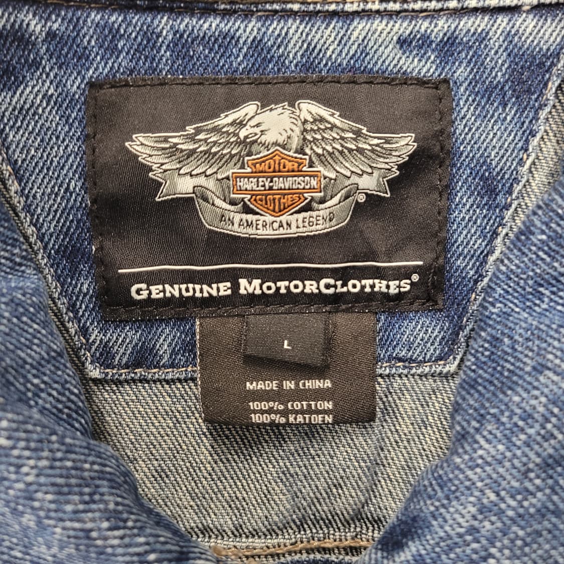 Harley Davidson 할리데이비슨 이글 데님 자켓 상품이미지6