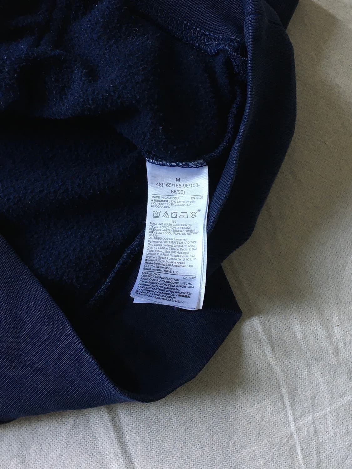 갭 패치 로고 후드티 상품이미지5