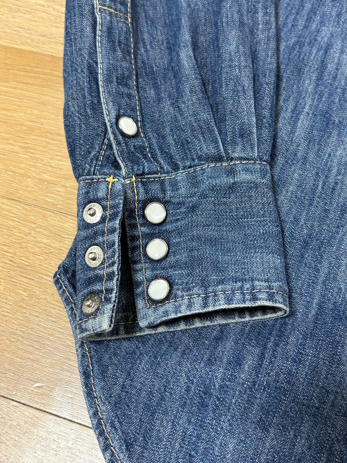 (M)리얼맥코이 조맥코이 데님 웨스턴셔츠 상품이미지4