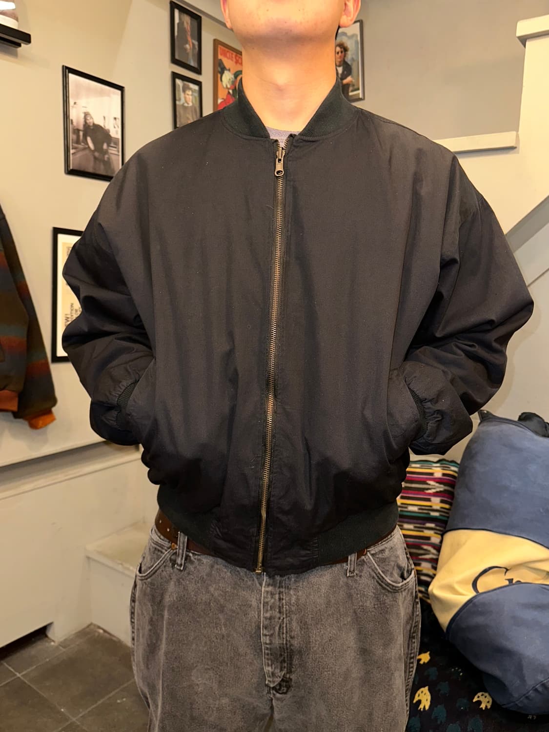 90‘s Marlboro logo reversible jacket 상품이미지3