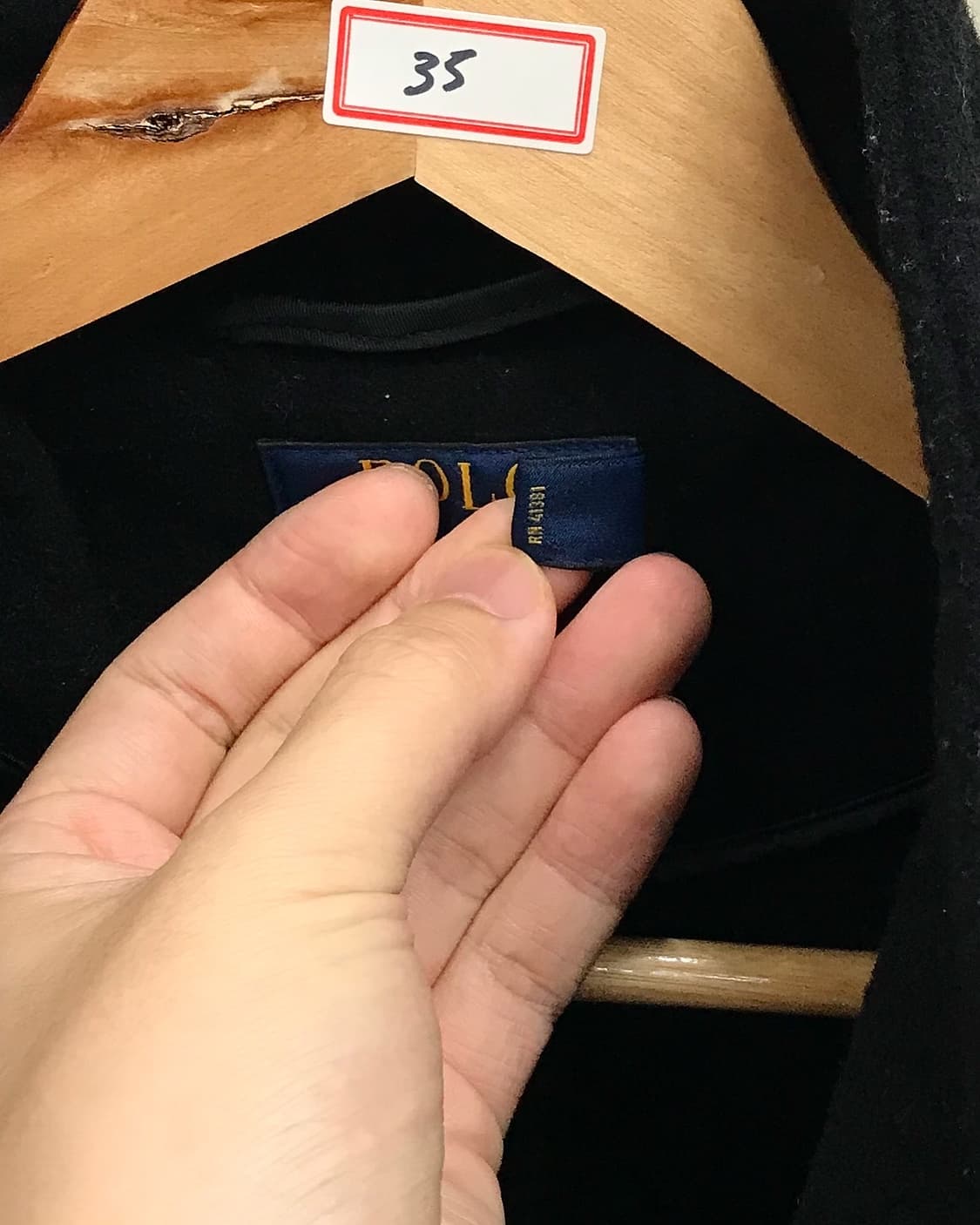 폴로 넥버클 울 코트 상품이미지4