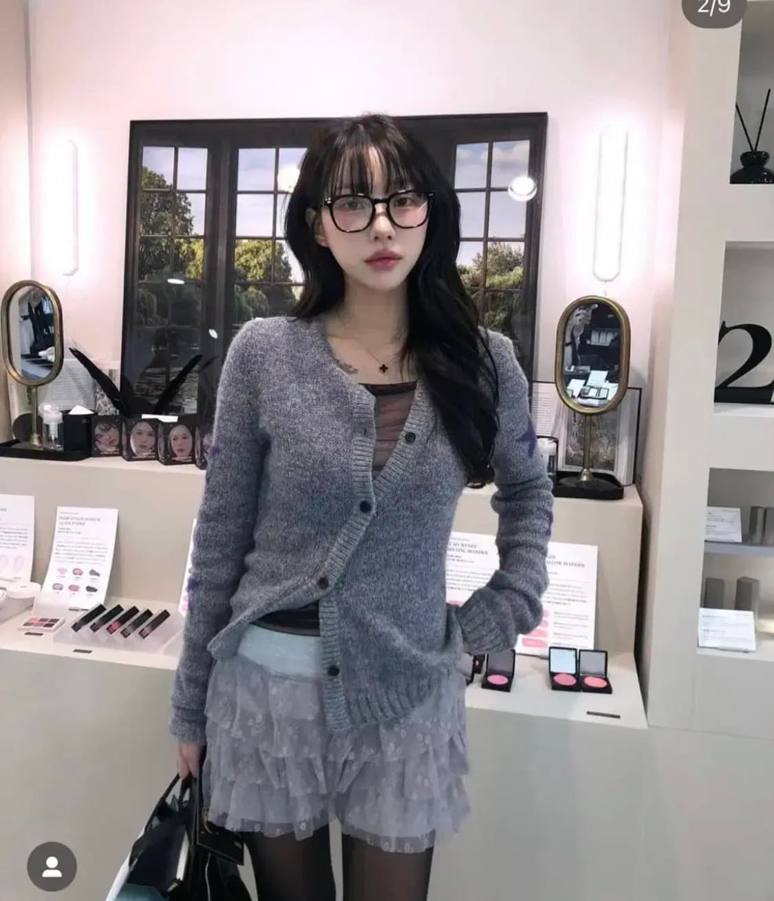 유튜버 소윤님 착용) 마지셔우드 별 가디건 상품이미지3