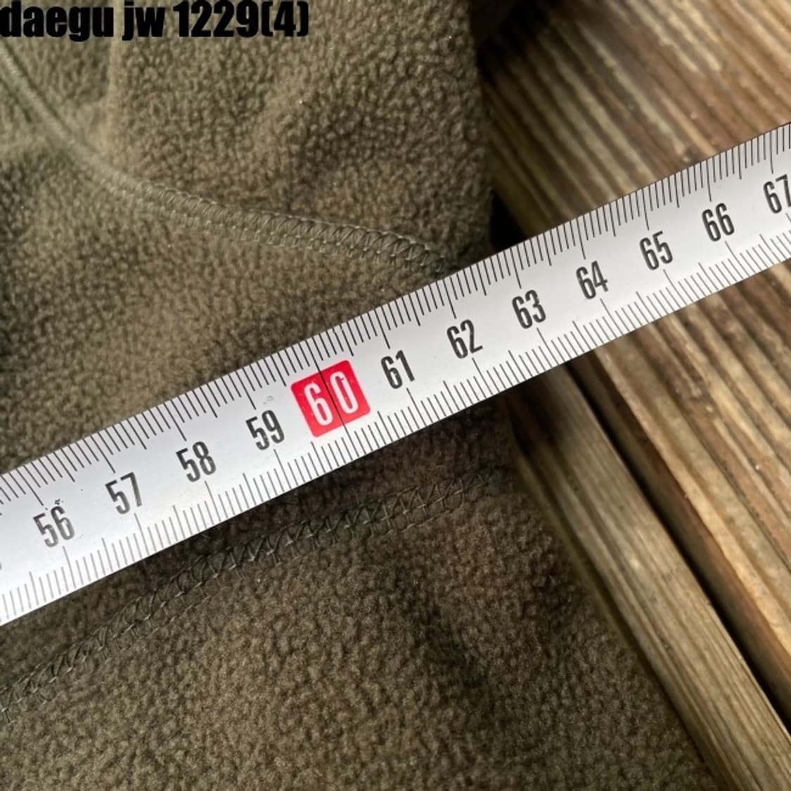 밀리터리 플리스 집업 상품이미지6