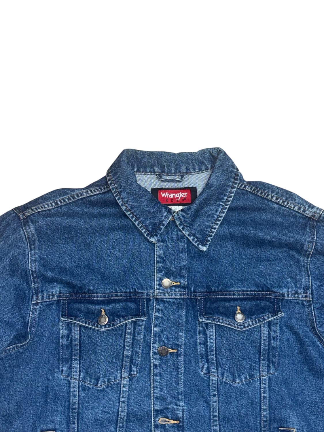 wrangler 랭글러 빈티지 데님 청자켓 상품이미지7