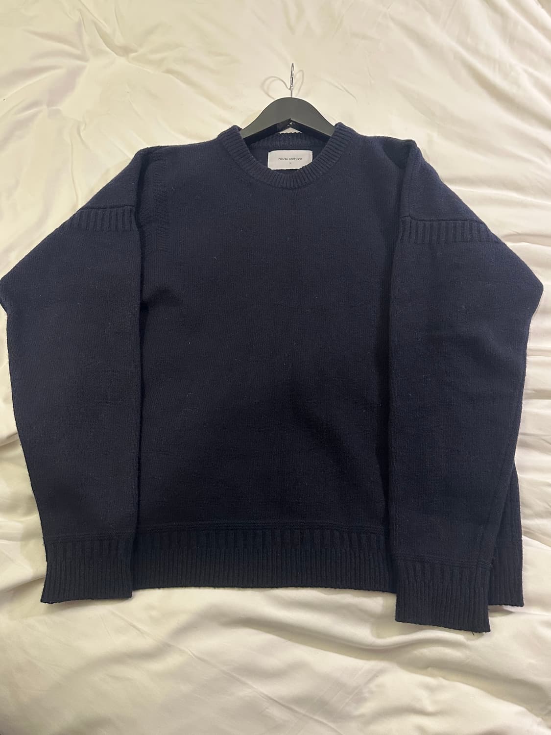 [1size] 노드아카이브 건지 울니트 네이비 상품이미지1