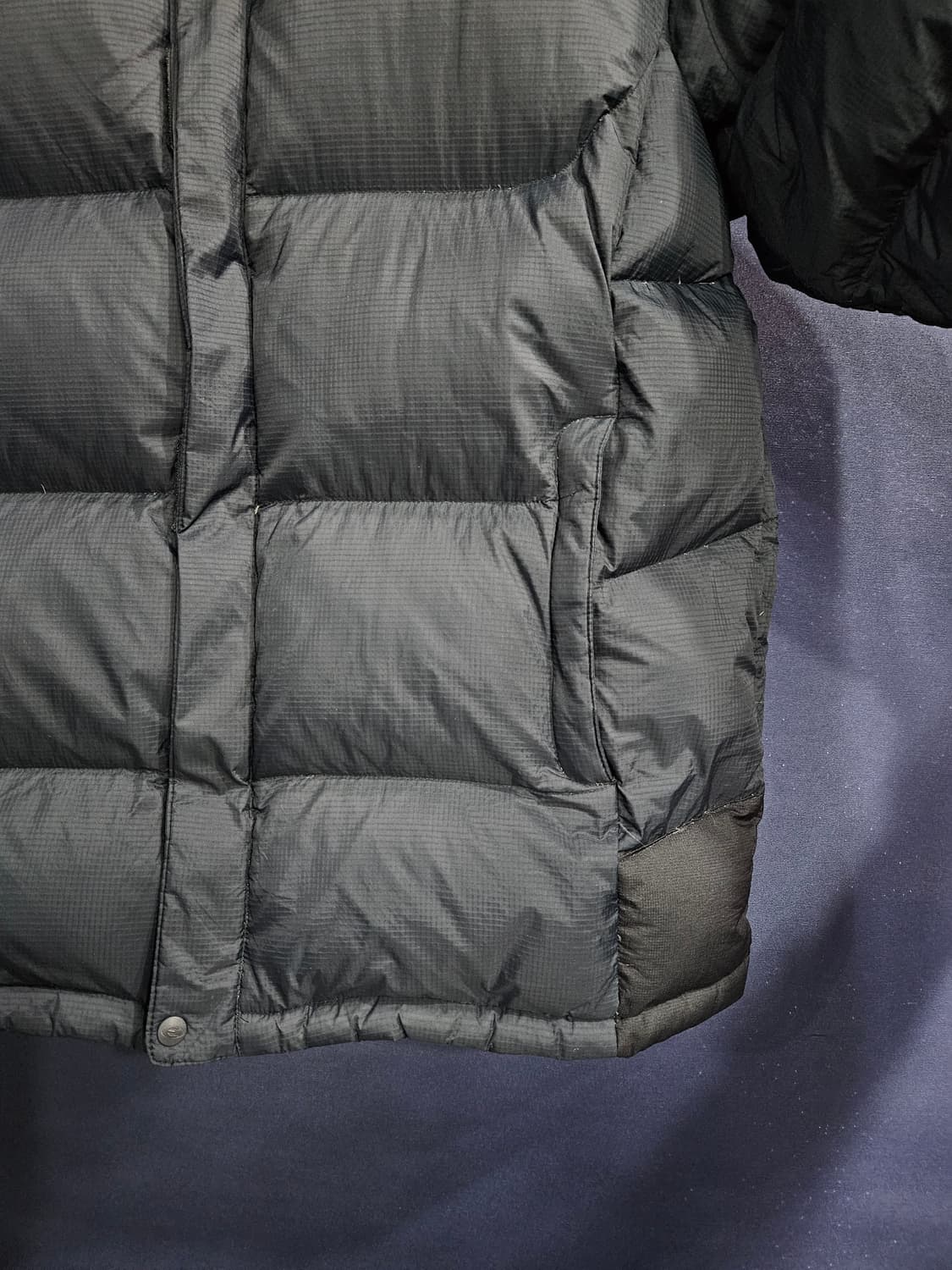 아이더 윈드스토퍼 다크네이비 남성 100 구스다운 패딩  상품이미지6