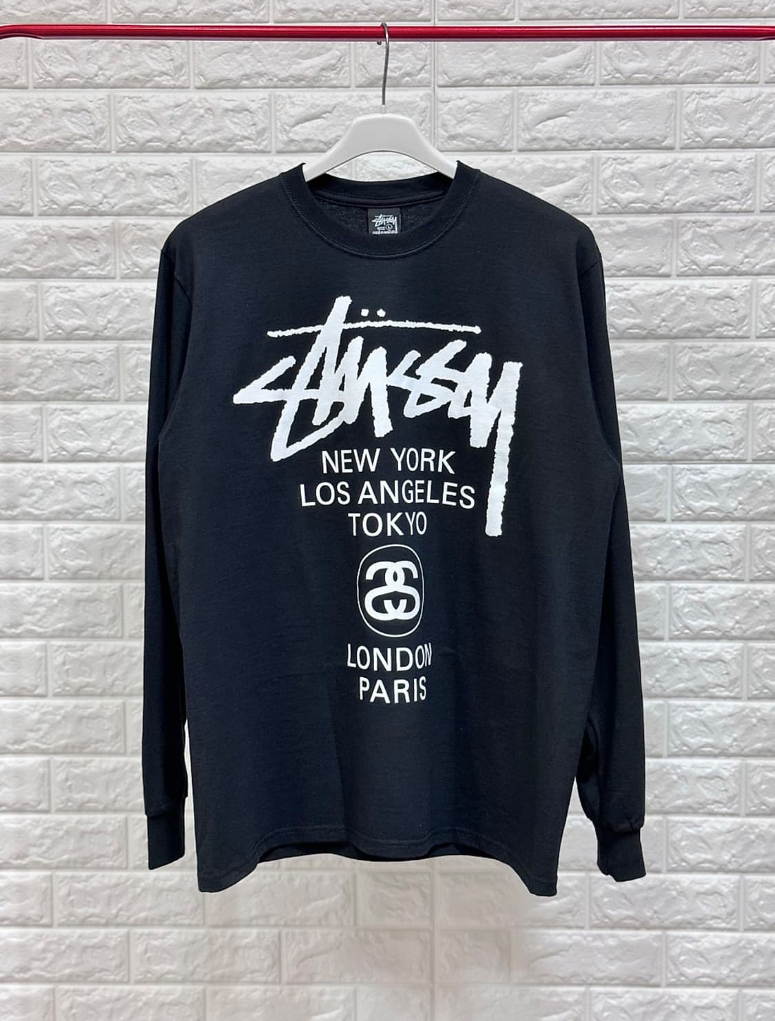스투시 월드투어 롱슬리브 (( 새상품 )) 남녀공용 상품이미지3