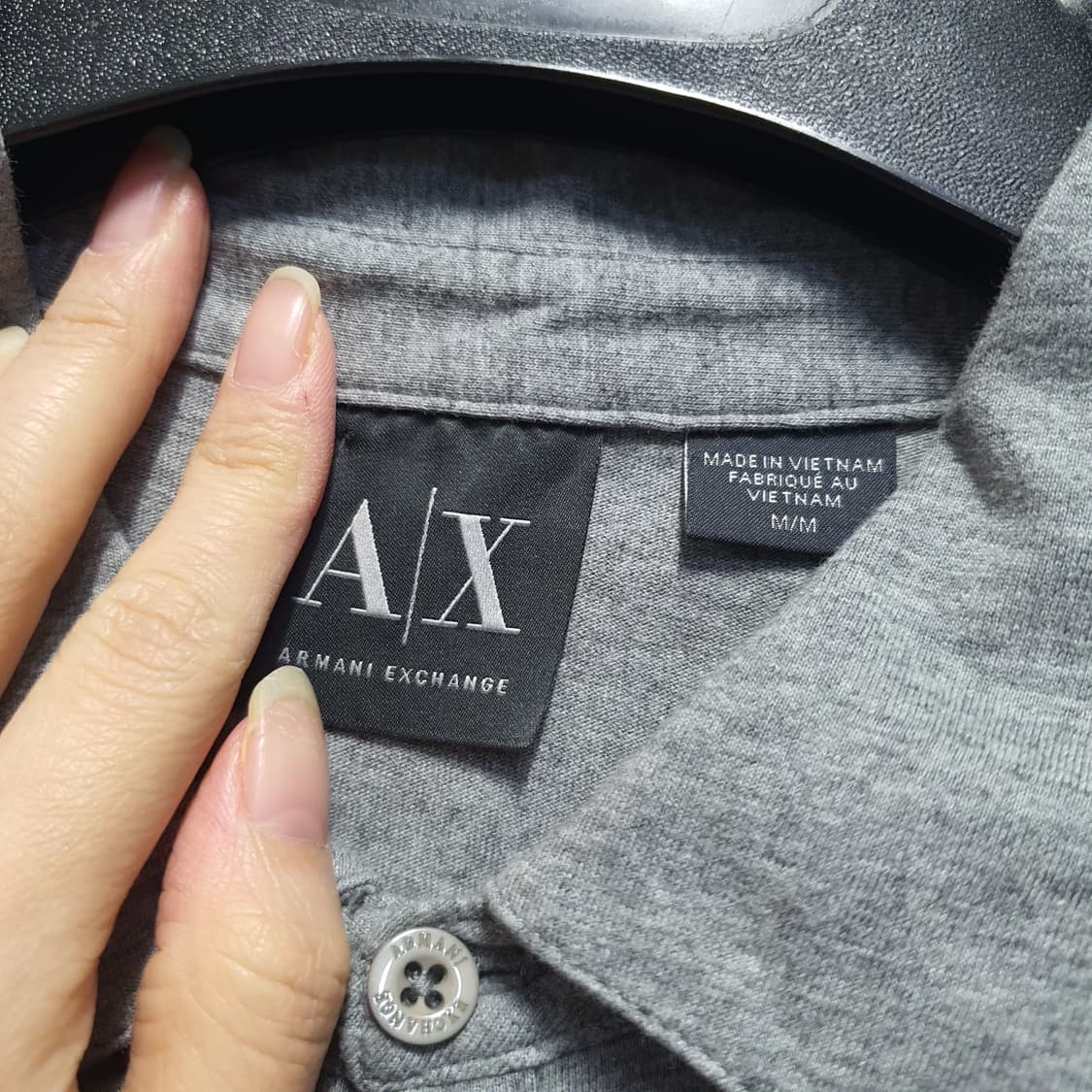 아르마니익스체인지 스프라이트 남성 카라 반팔티  상품이미지3