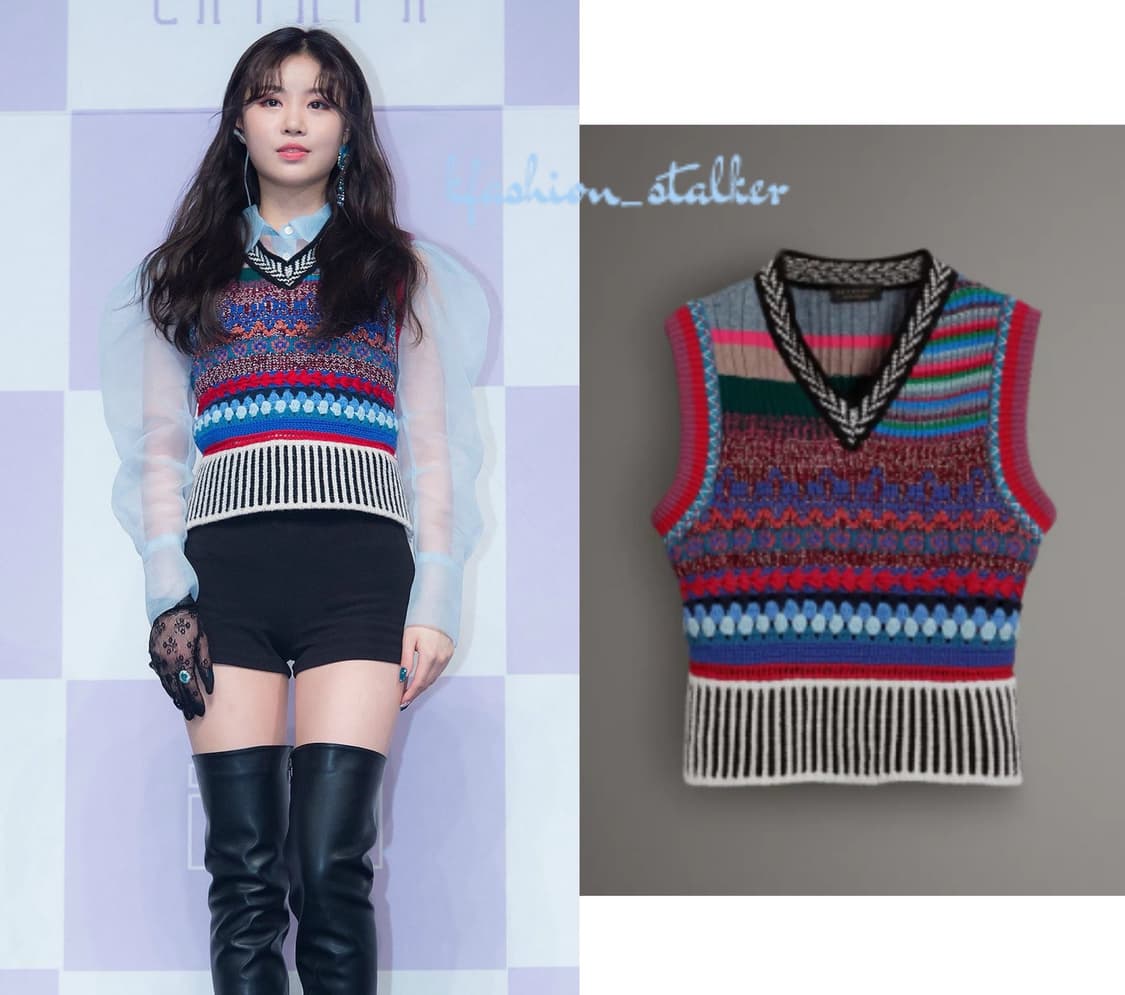 버버리 멀티 니트 베스트  (희귀 / Made in Italy) 상품이미지8