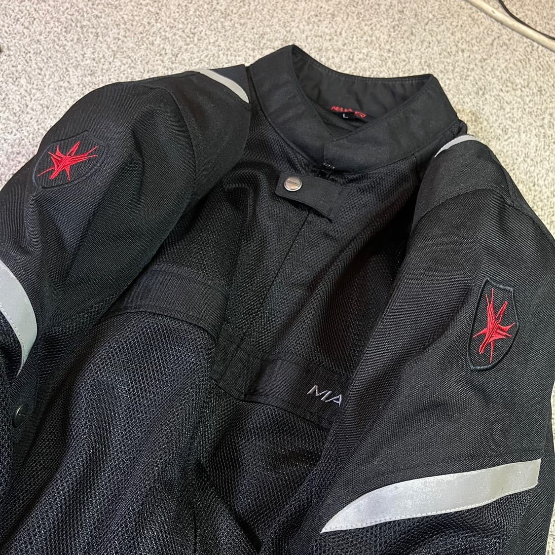 맥슬러 바이커 자켓 ( 어깨, 등 보호구 ) 상품이미지4