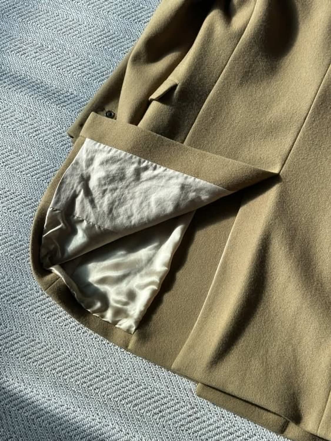 언유즈드 카멜 싱글 코트 3 상품이미지4