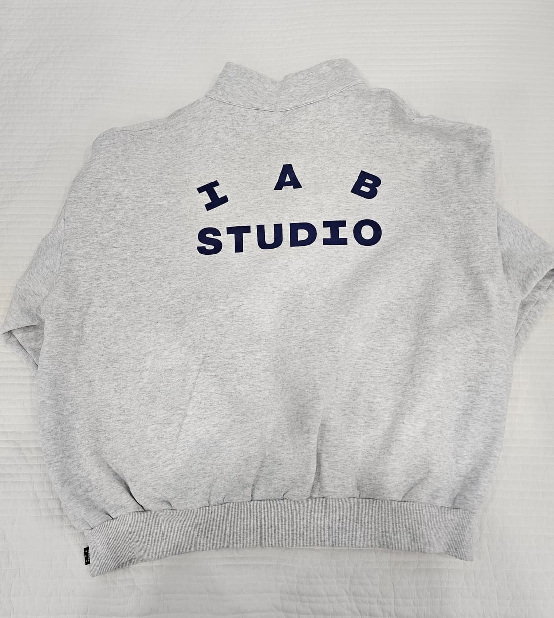 아이앱 스튜디오 하프집업_xl 그레이 상품이미지2