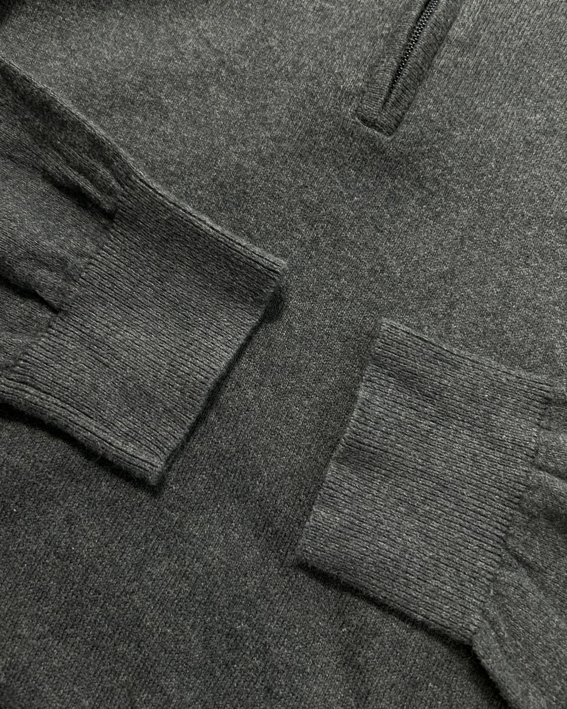 L.L.Bean 엘엘빈 코튼 다크 그레이 하프집업  상품이미지4