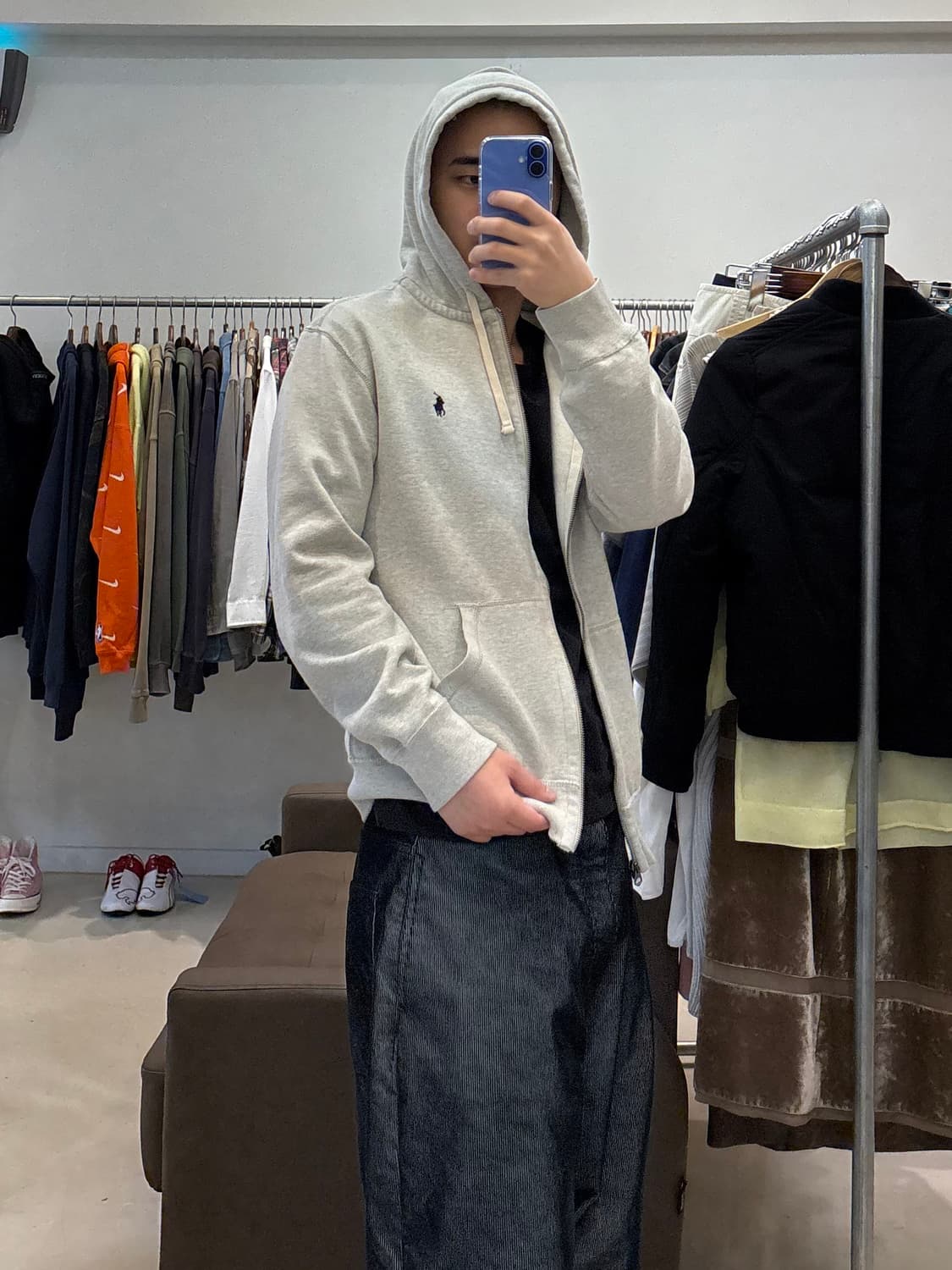 폴로 랄프로렌 써멀 집업 상품이미지6