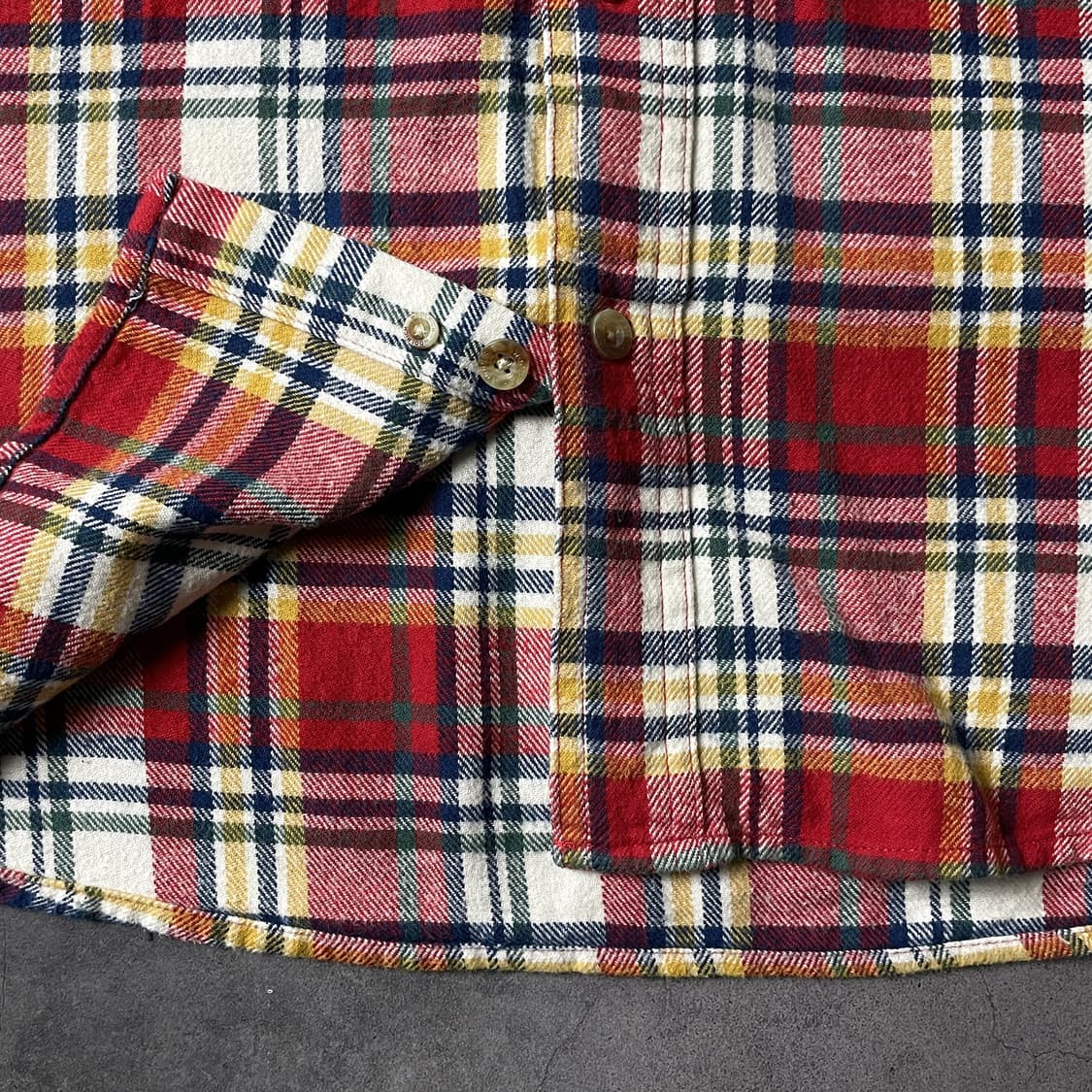 WOOLRICH 울리치 빈티지 체크패턴 플란넬 코튼 셔츠 A00343 상품이미지4