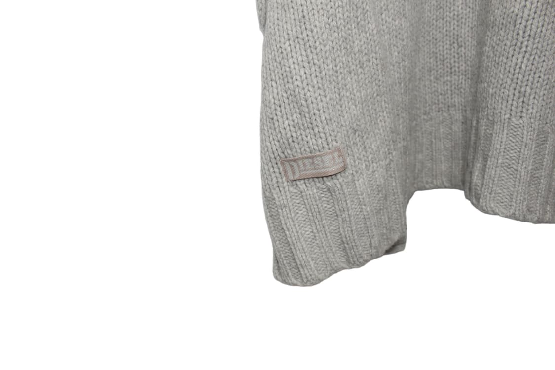 2000s 디젤 니트 케이프 후드 가디건 상품이미지4