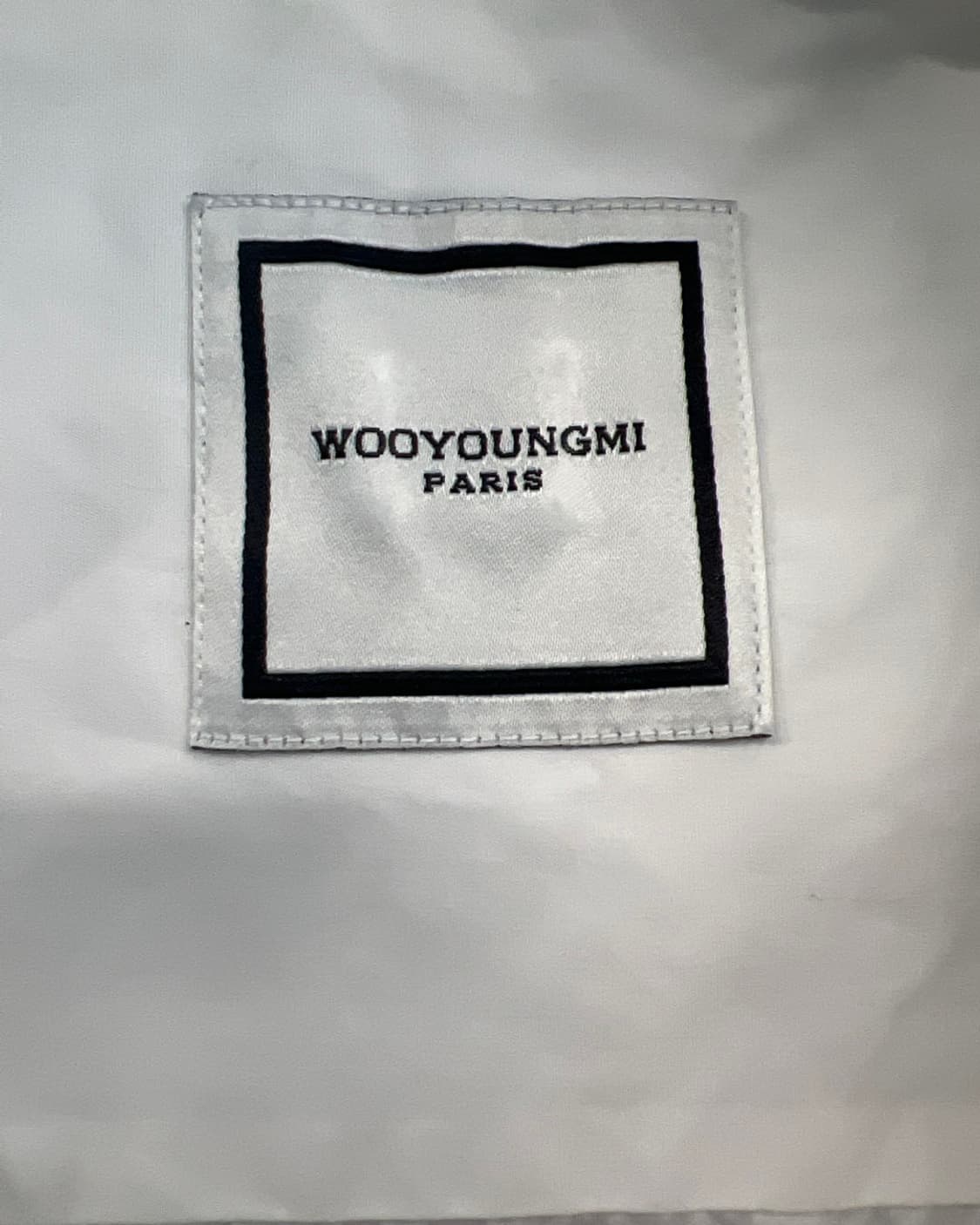 [50] 우영미 화이트 패인팅 셔츠 상품이미지3