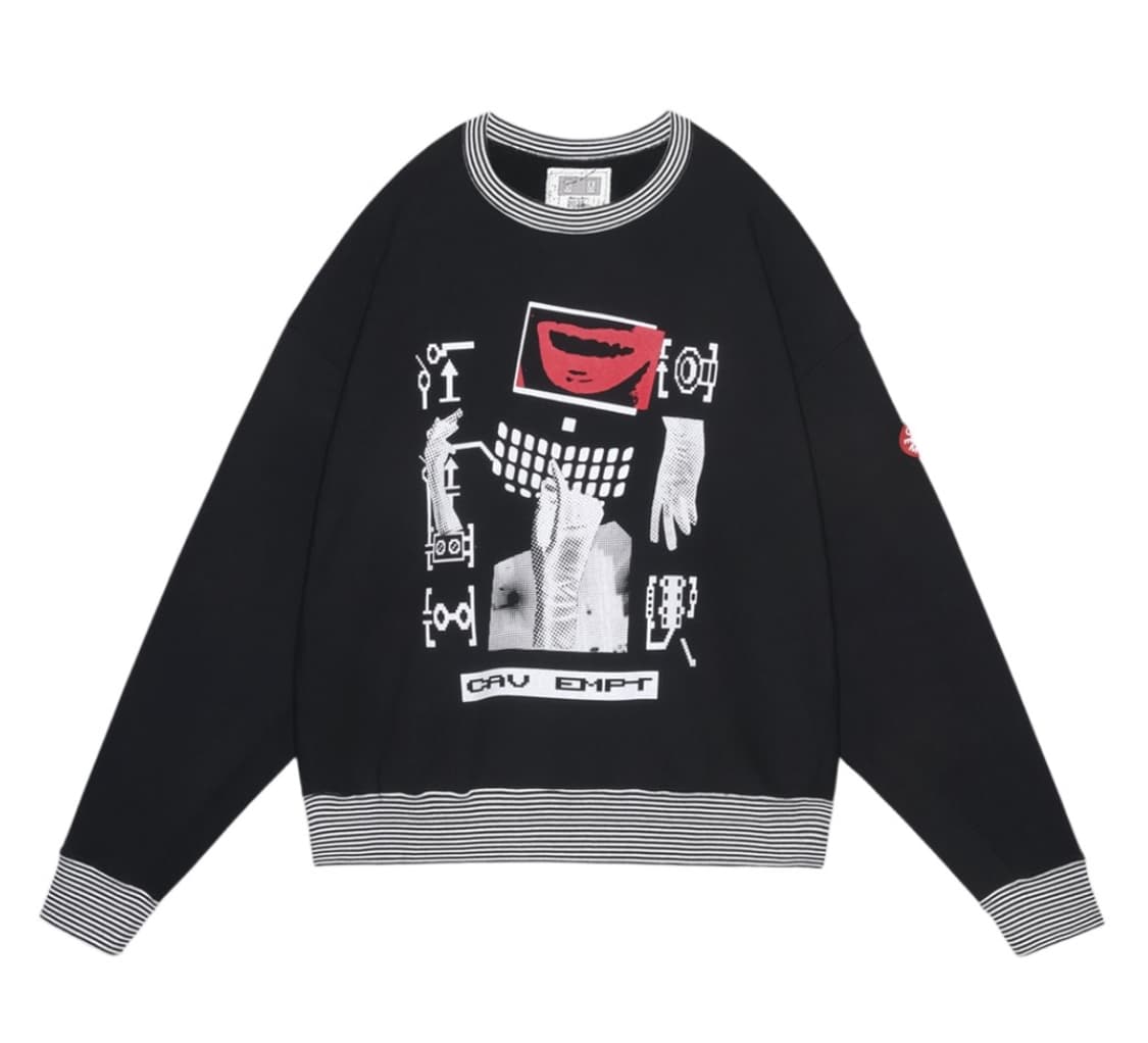 카브엠트 립스 디스플레이 맨투맨 상품이미지1