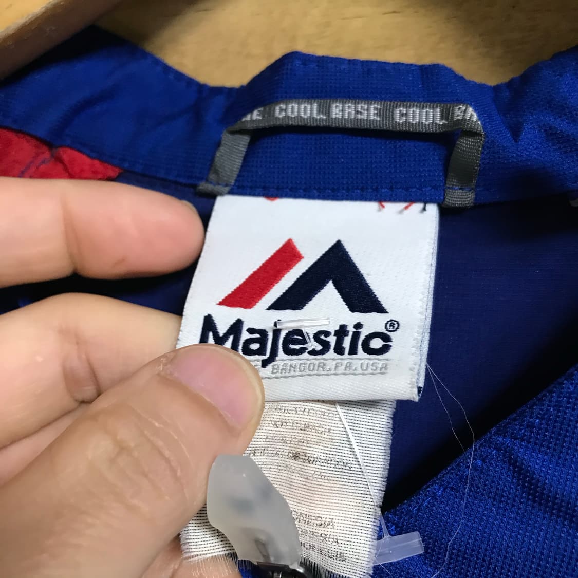 마제스틱 베이스볼 아노락 바막 상품이미지3