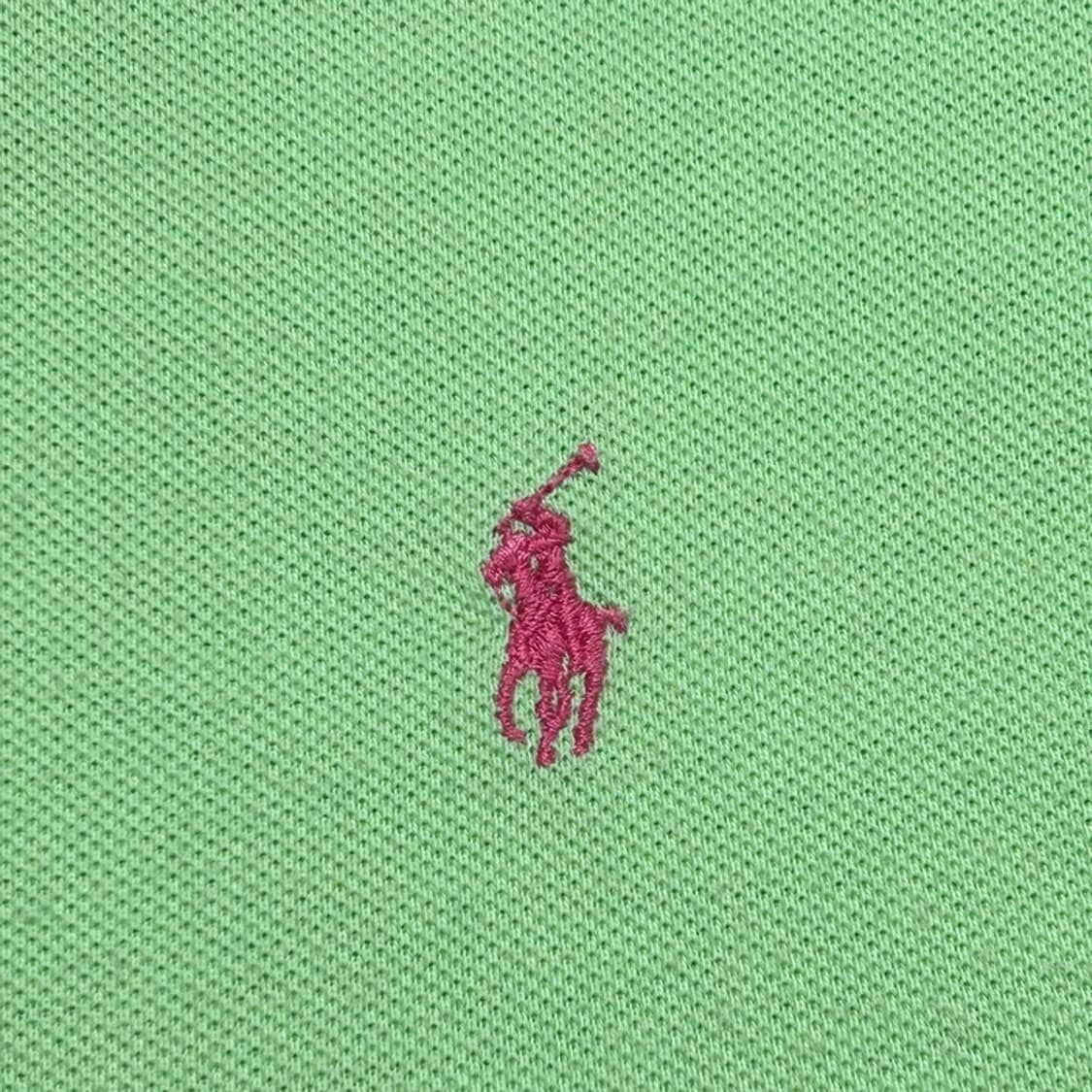 POLO RALPH LAUREN 반팔 카라티 라임 S 상품이미지2