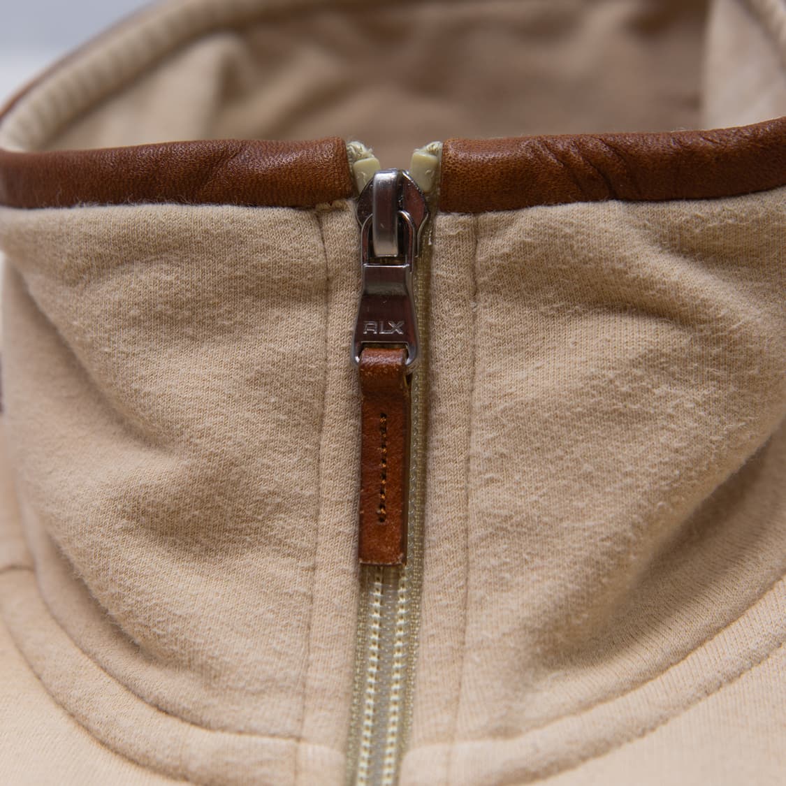 폴로 RLX 레더 스트라이프 플리스 자켓 상품이미지3