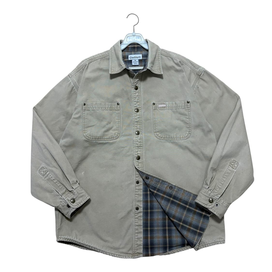 칼하트 누빔 워크셔츠 상품이미지1