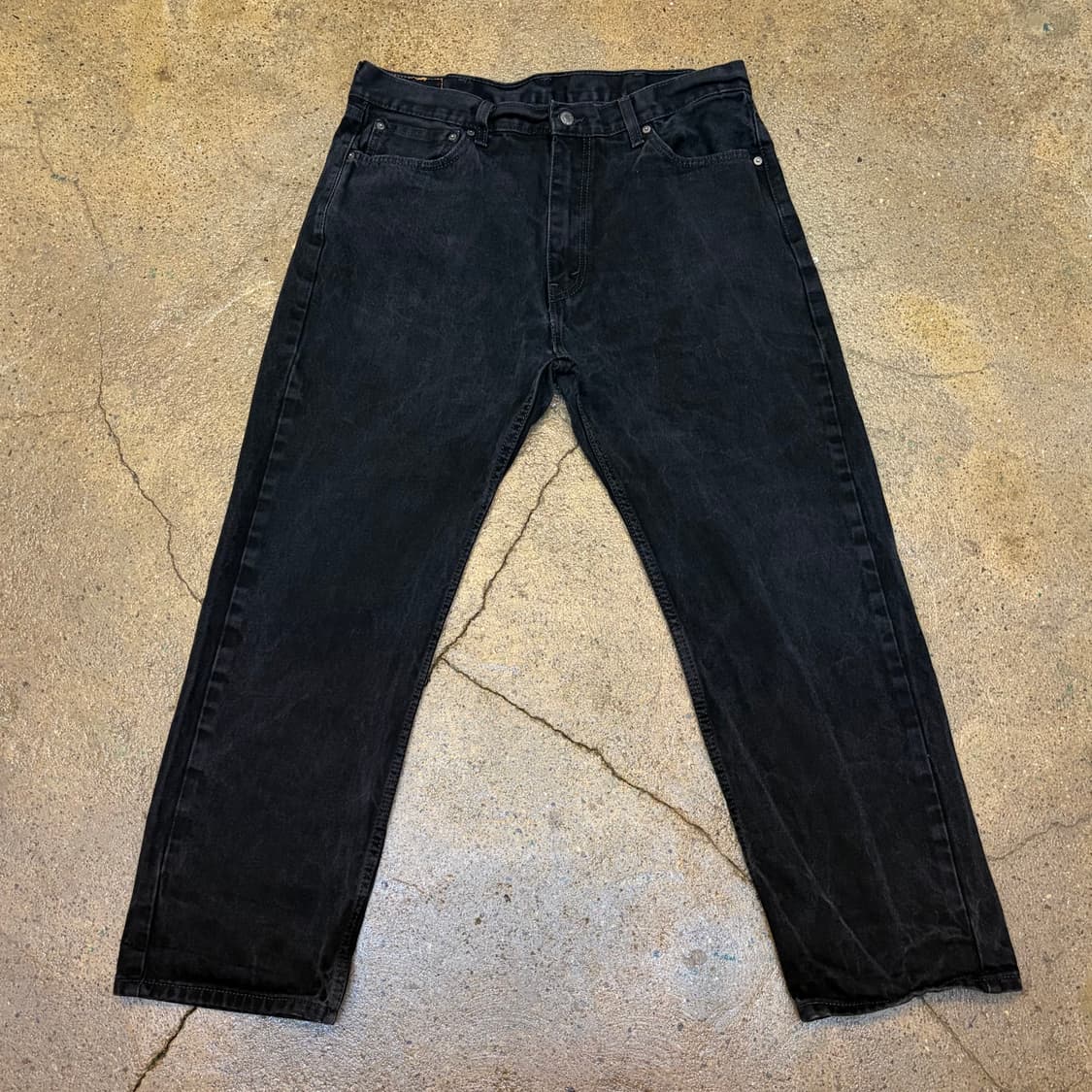 00s 미국 빈티지 리바이스 505 블랙진 청바지 상품이미지1