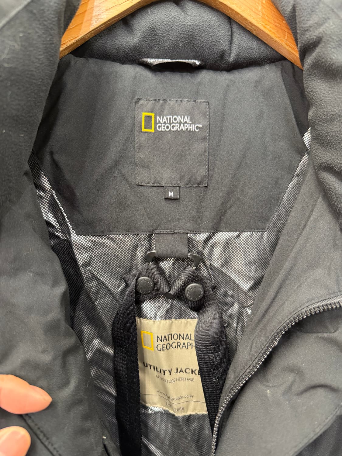 정품) 내셔널지오그래픽 롱패딩 M 상품이미지6