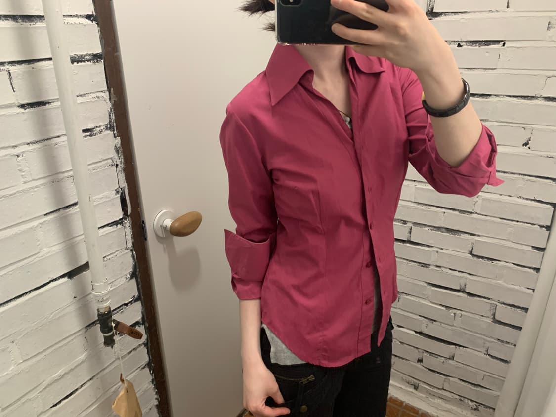 Plum cuffs shirts 상품이미지6