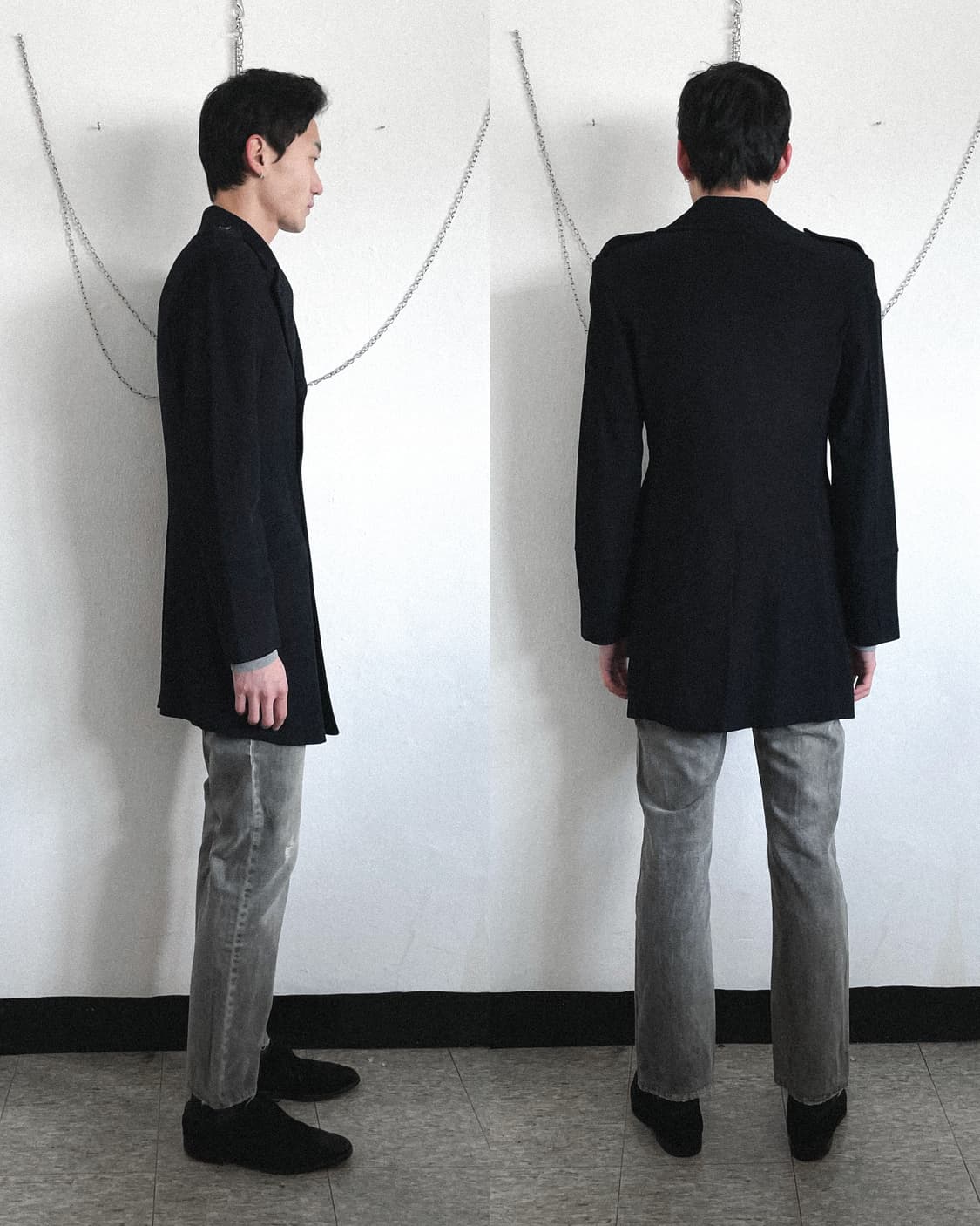 돌체앤가바나 90’s 더블버튼 마린 피코트 상품이미지2