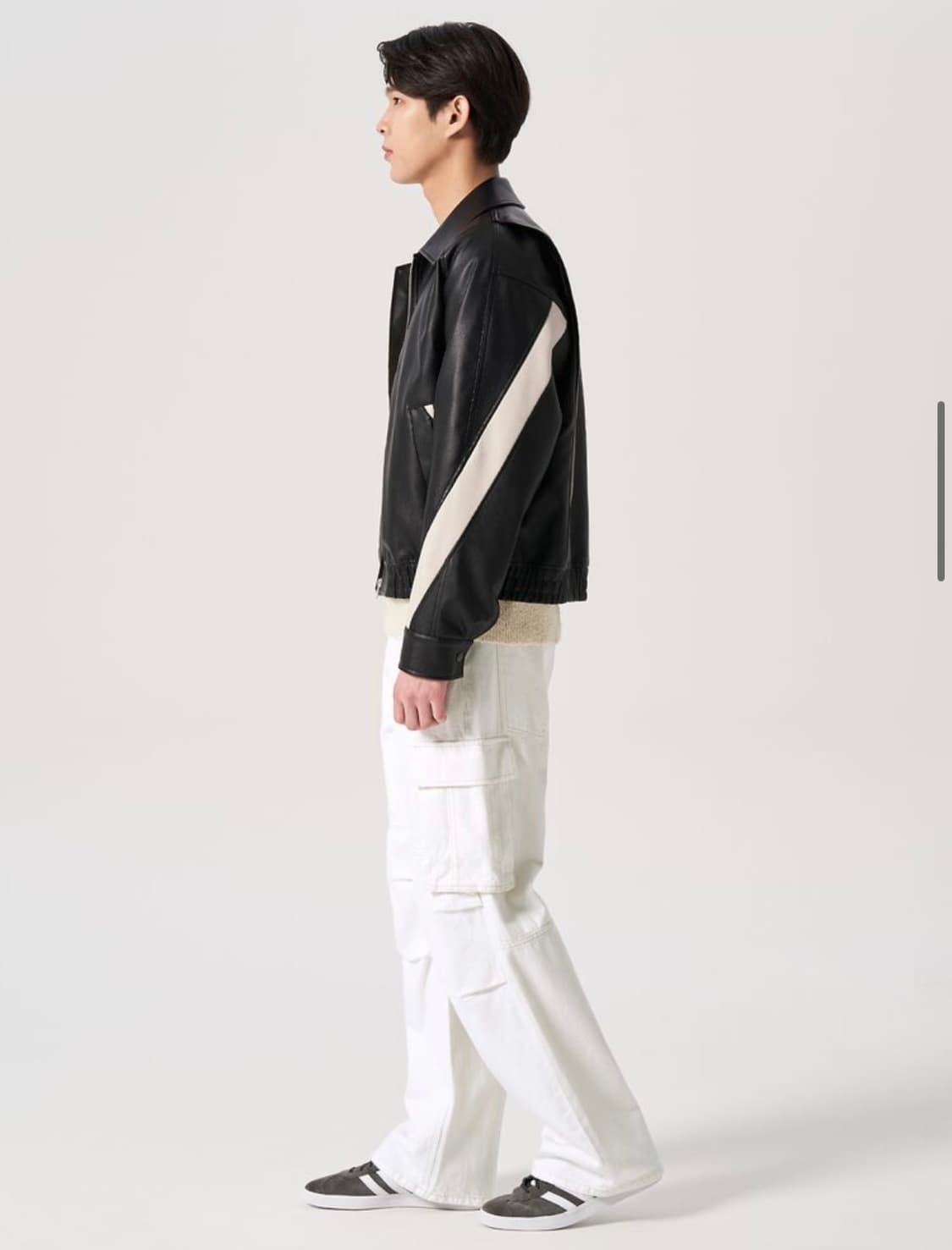 에잇세컨즈 라이더 자켓 블루종 m사이즈 정가 109,900원 상품이미지8