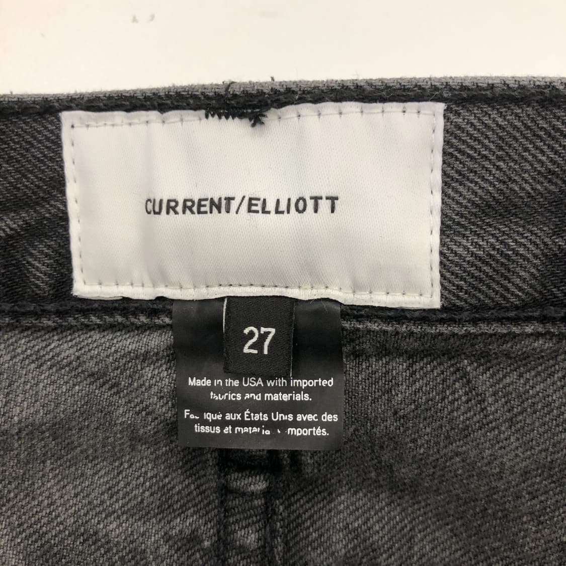 커렌트엘리엇 USA 디스트레스드 데님진 27 인치  상품이미지5