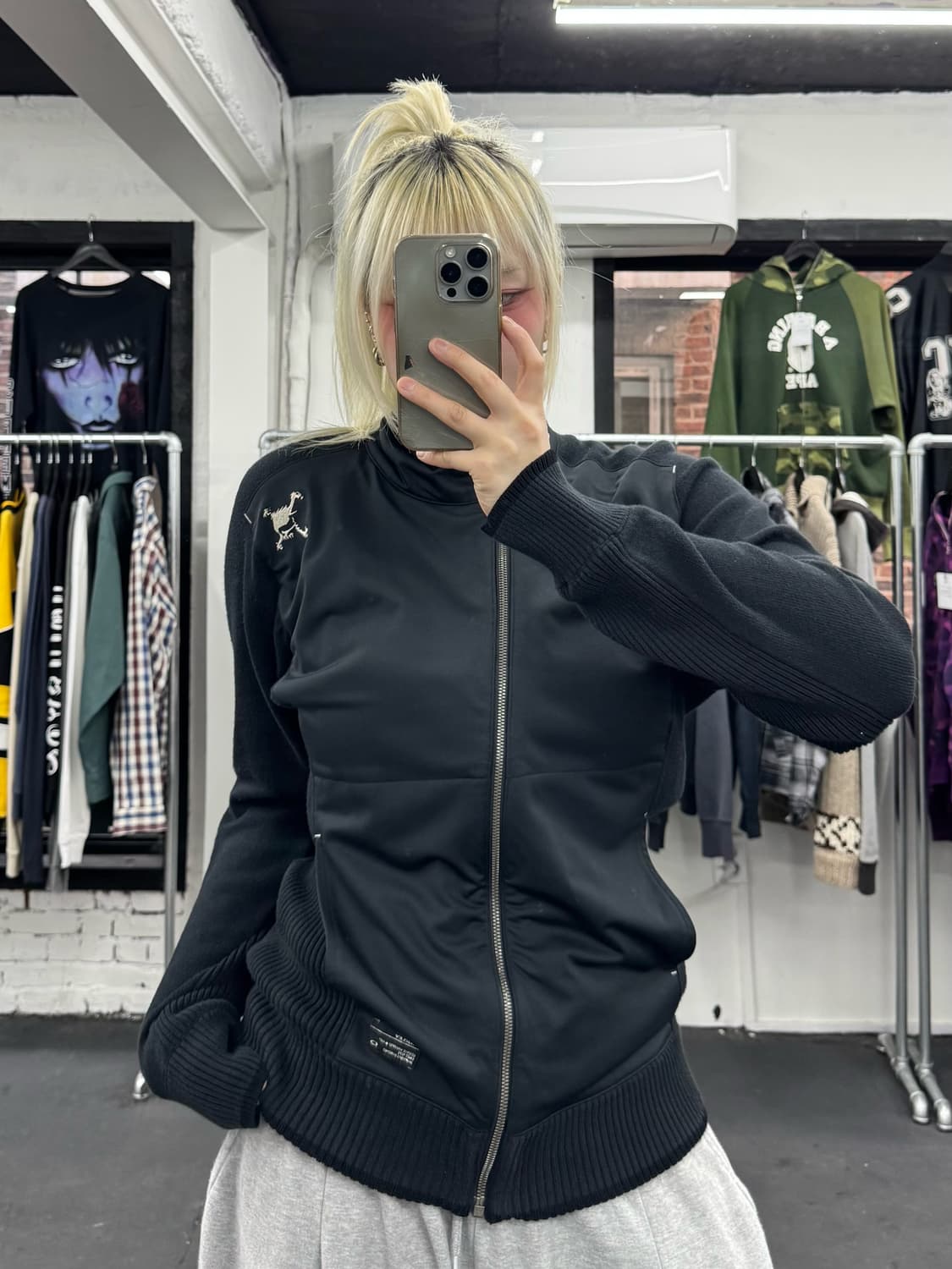 오클리 스컬 니트 져지 상품이미지2