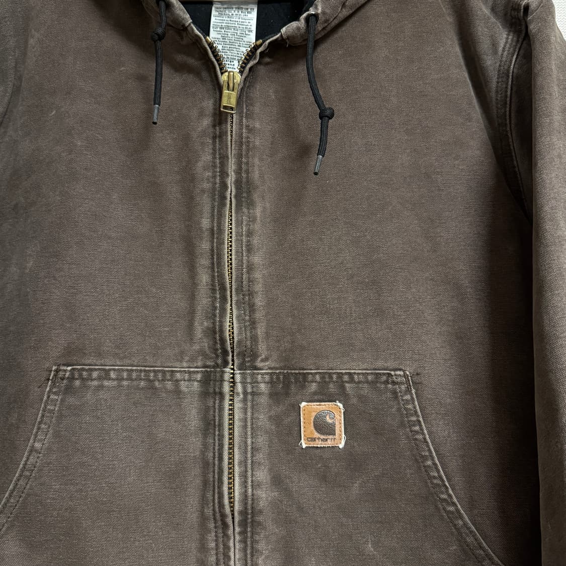 (급쳐판매)[L]칼하트 디트로이트 J130 구형액티브 자켓 CHT 상품이미지3