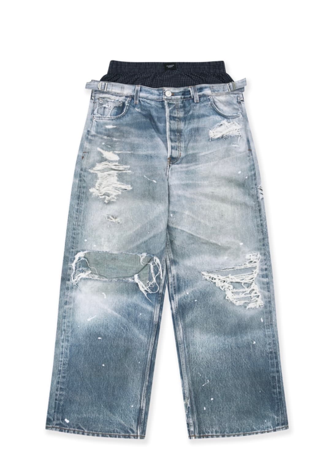 Protocol index TROMPE-L'ŒIL LAYERED PANT 상품이미지1